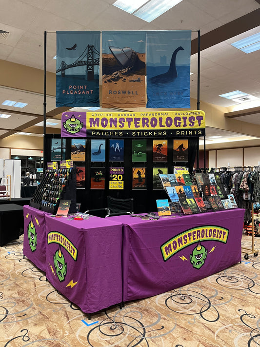 Monsterologist at the 2025 Frogman Festival