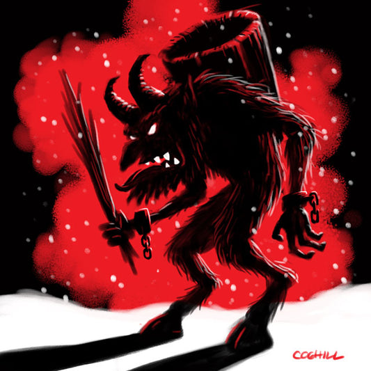 Krampus Limited-Palette Drawing 2