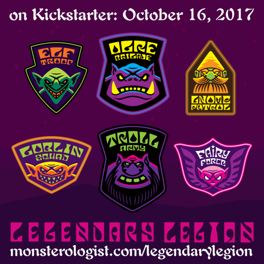 "Legendary Legion" patch set - live on Kickstarter