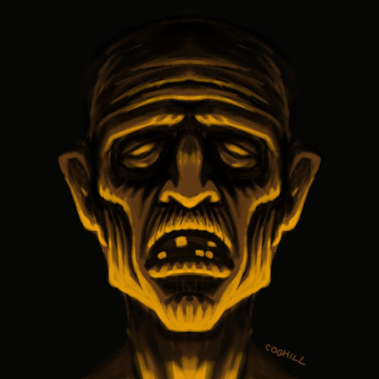 Mummy drawing