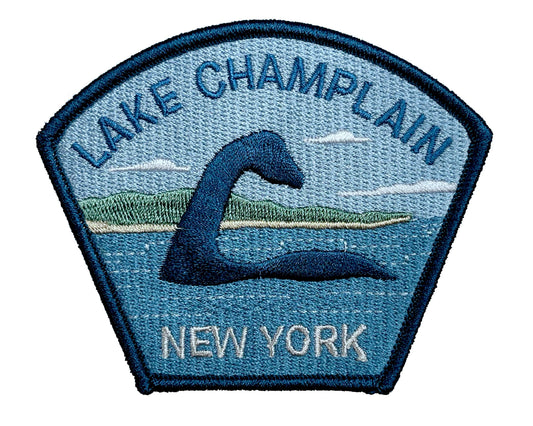 Lake Champlain New York travel patch