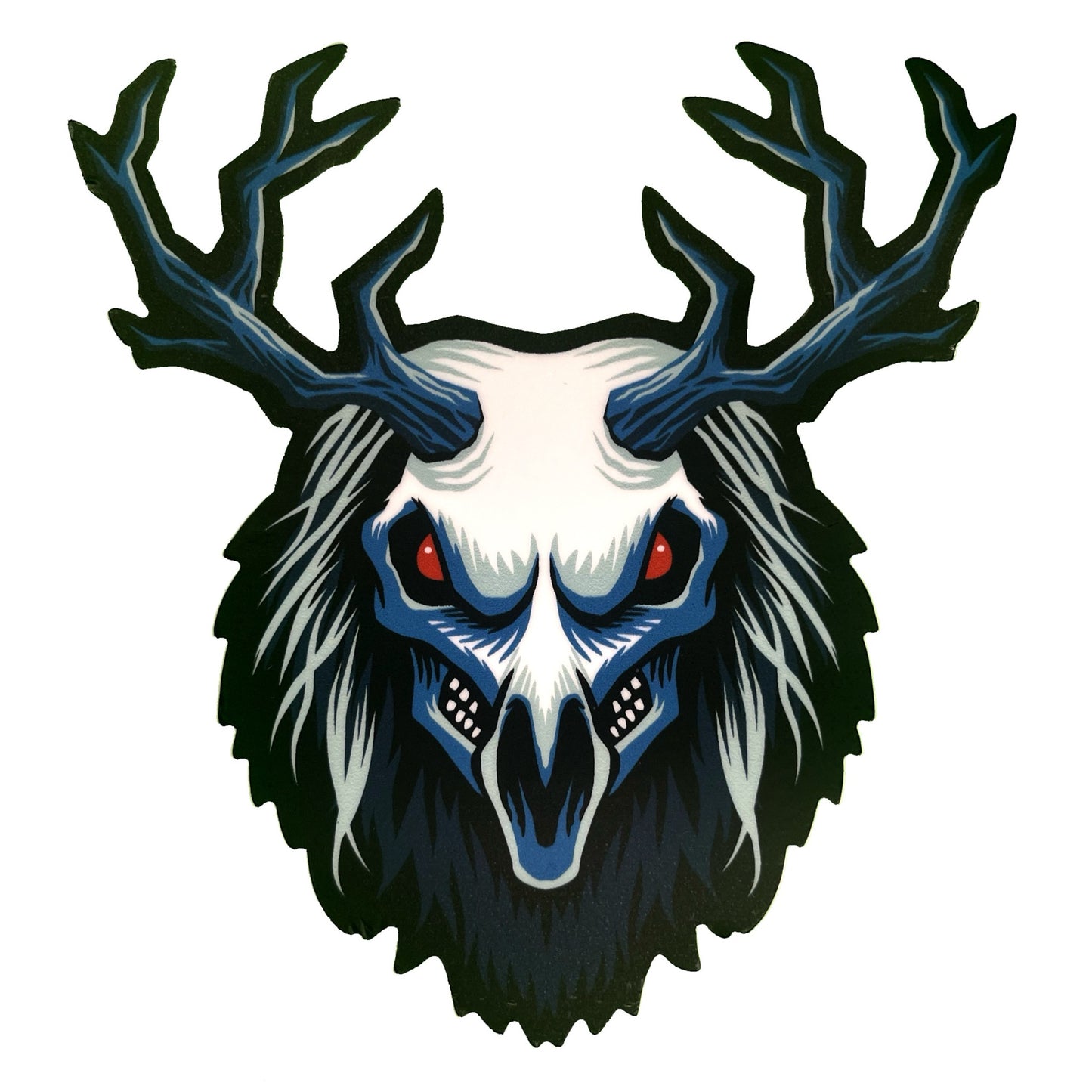 Wendigo Head sticker