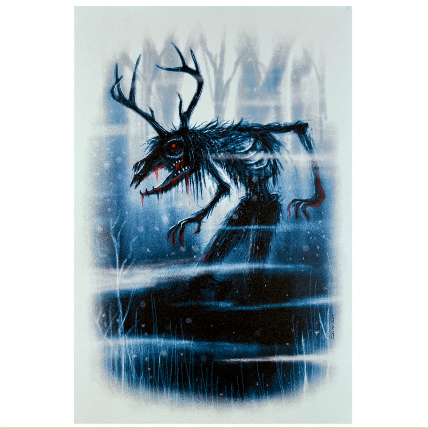 Wendigo print 6x9