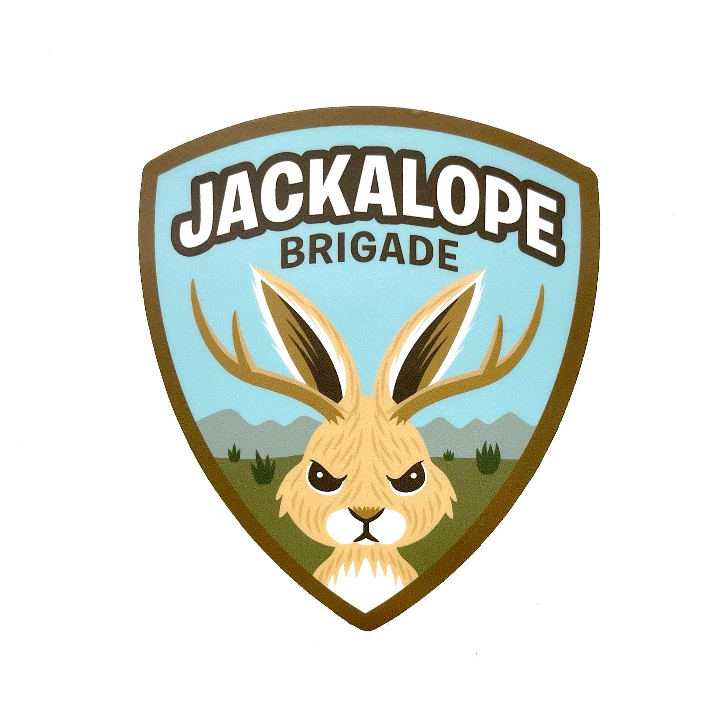Jackalope Brigade sticker