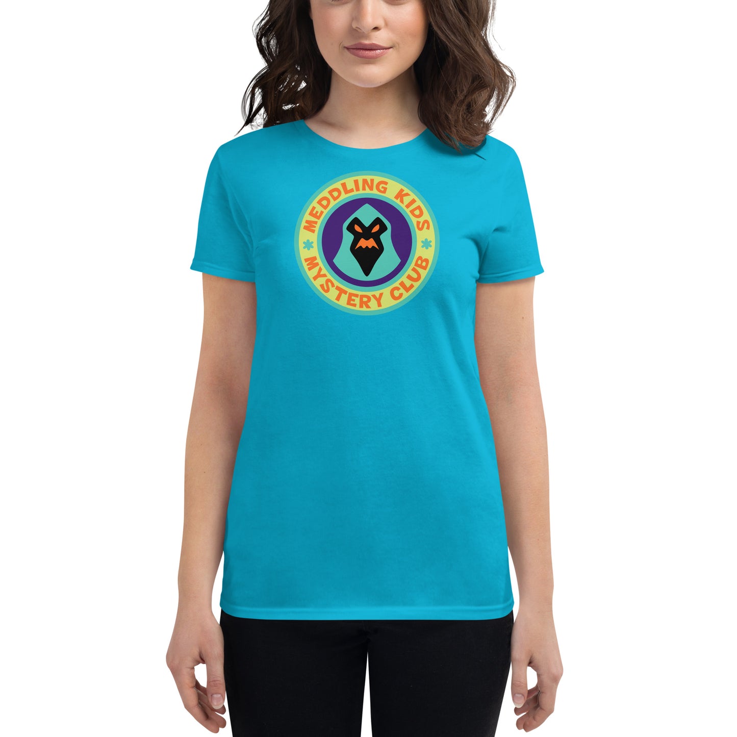 Meddling Kids Mystery Club women's short sleeve t-shirt