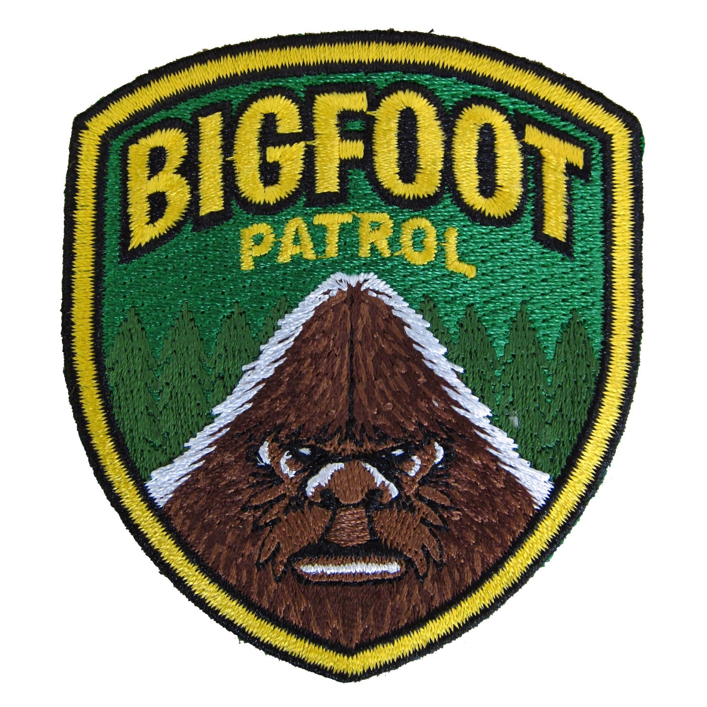 Bigfoot Patrol embroidered patch