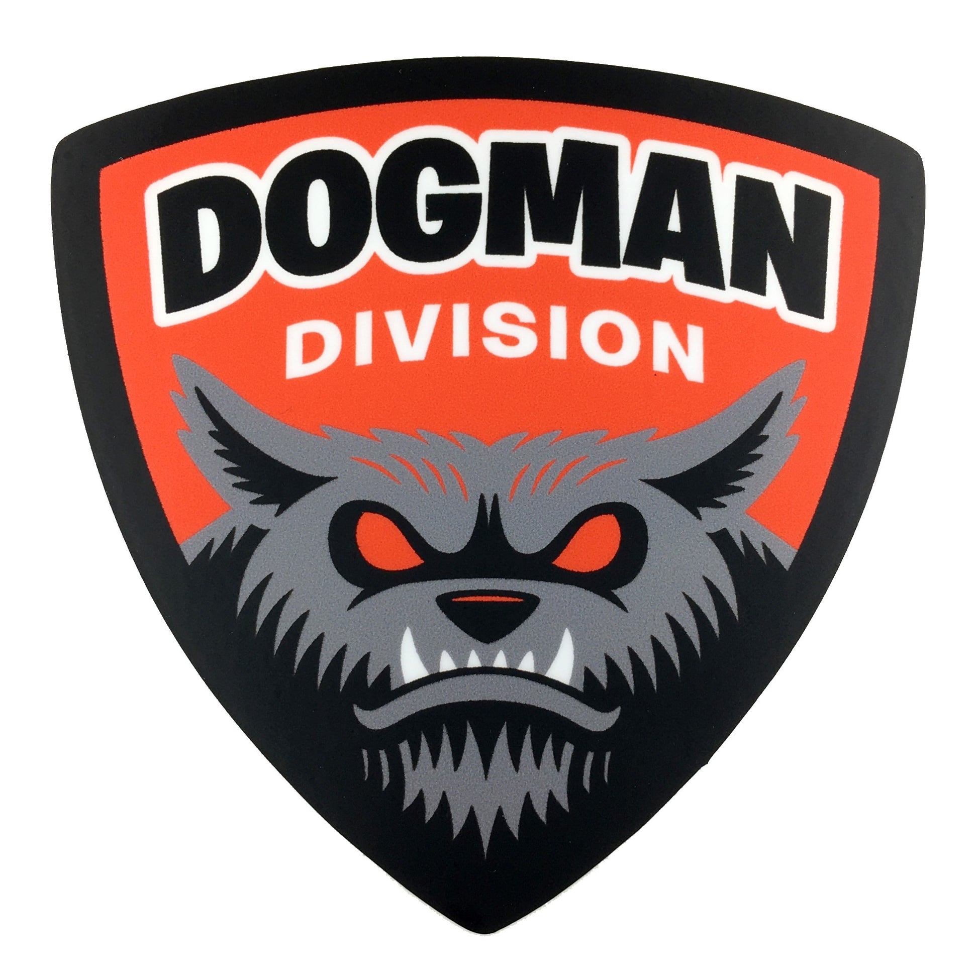 Dogman Division sticker by Monsterologist