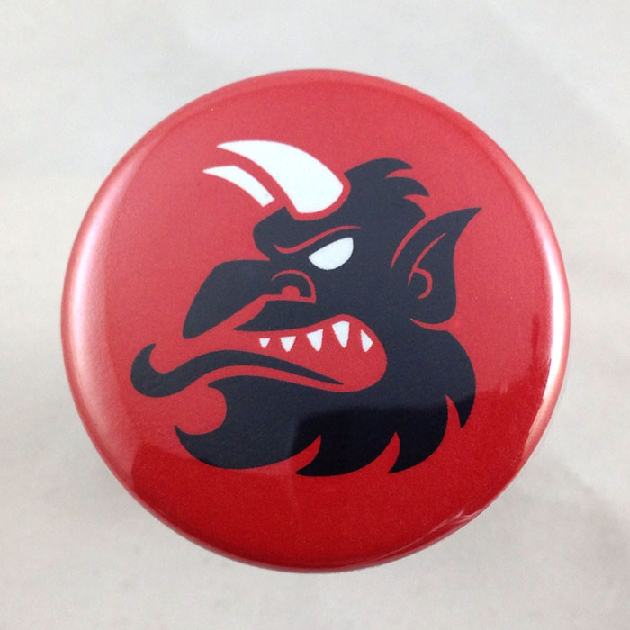 Krampus Head Profile button
