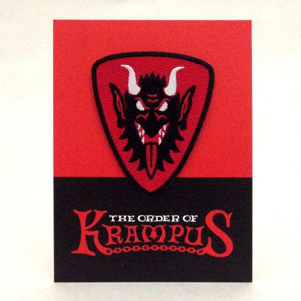 Order Of Krampus Heraldic Patch Carded Krampus Face