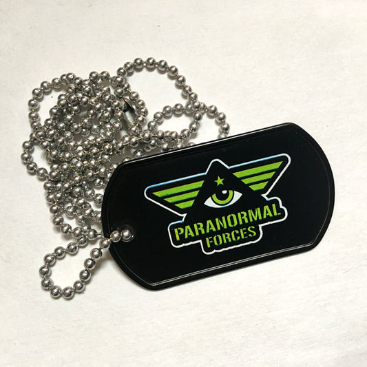 Paranormal Forces dog tag