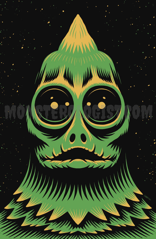 Sleestak print | 11x17