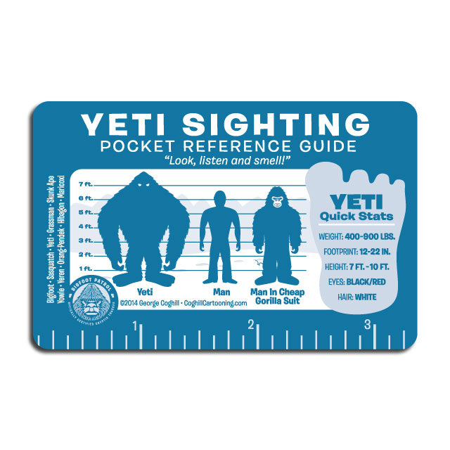 Yeti Squad membership card