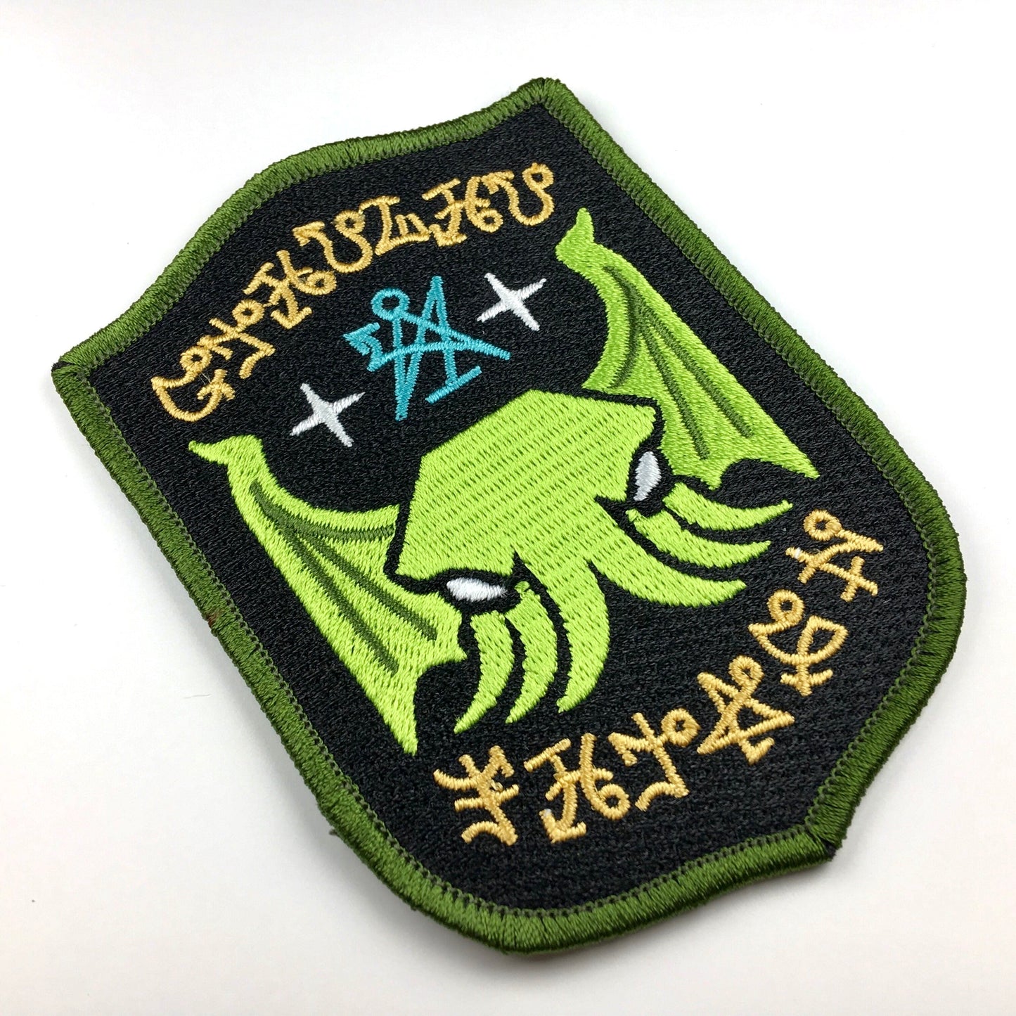 Cthulhu Fhtagn embroidered patch