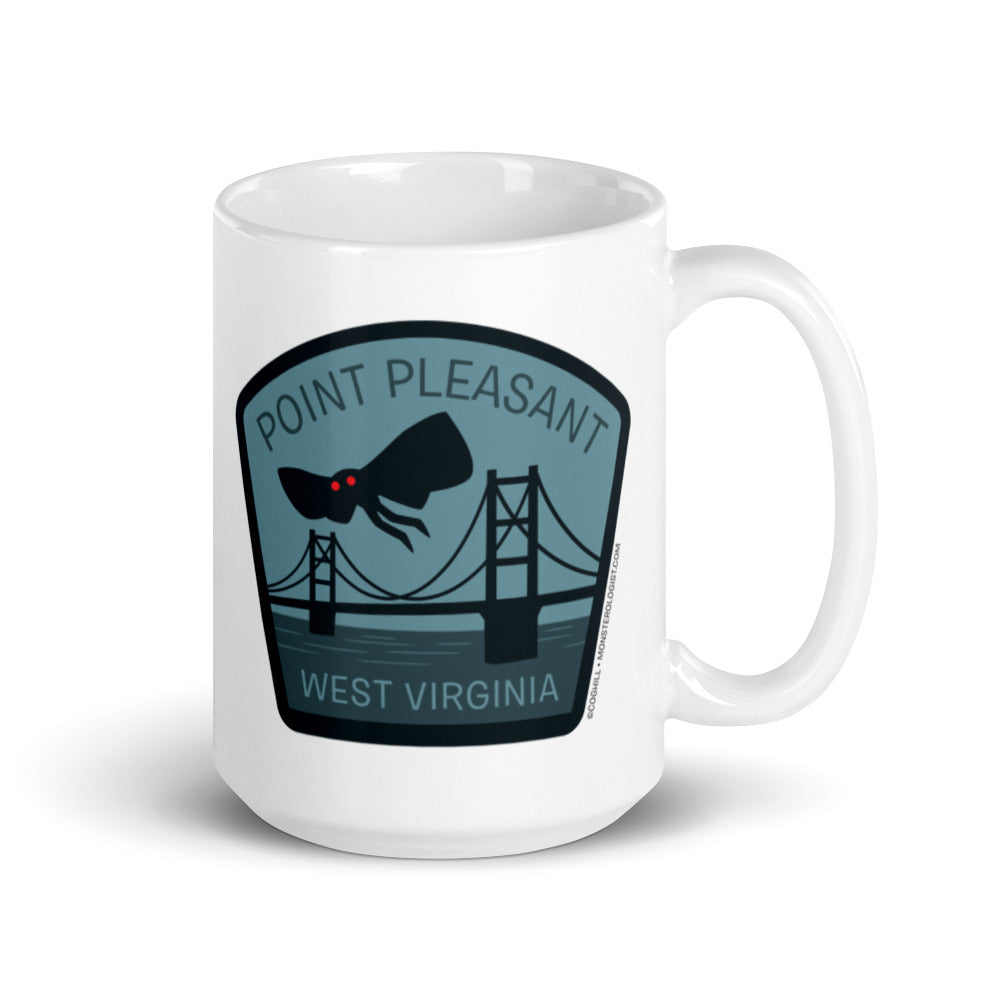 Mothman Over Point Pleasant Coffee Mug