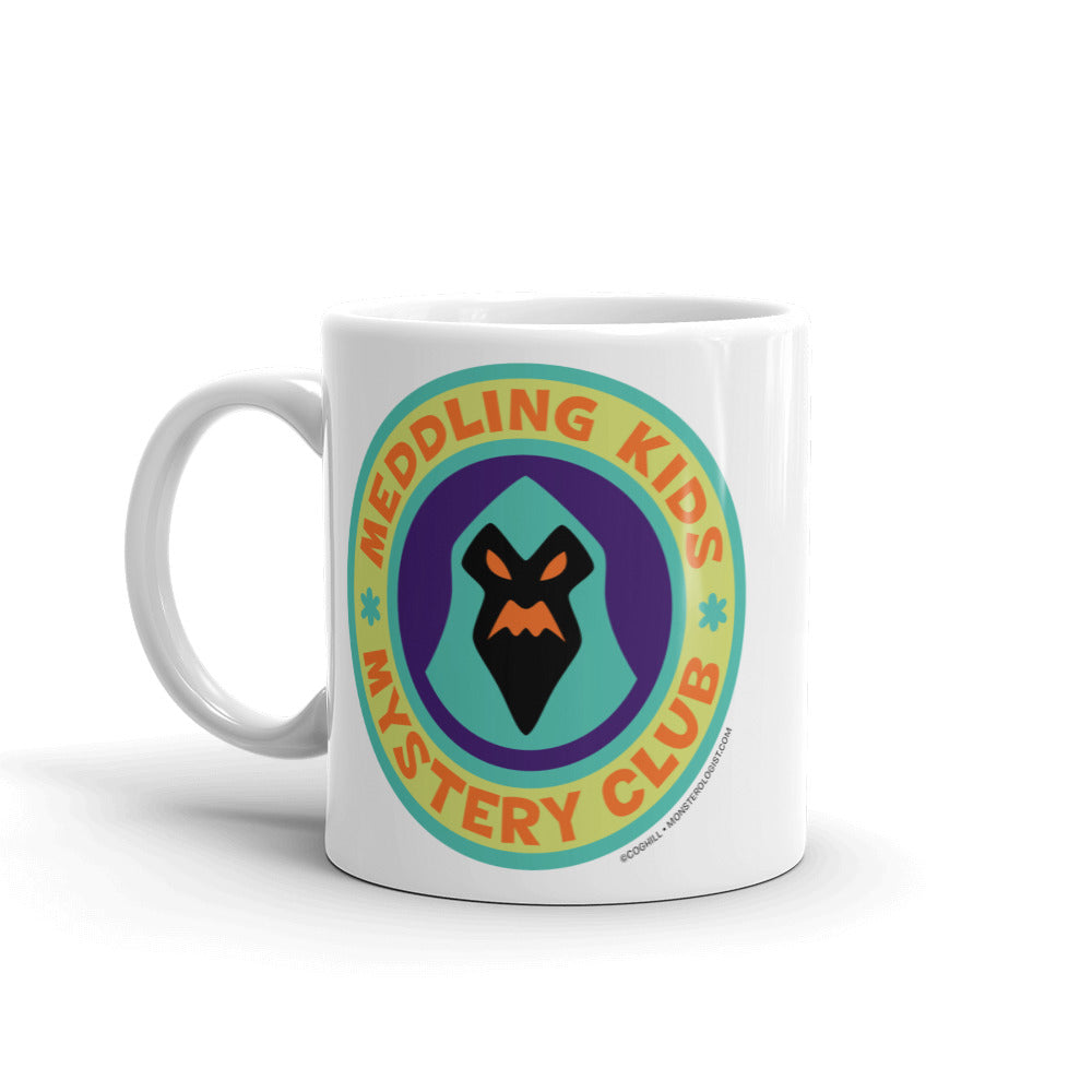 Meddling Kids Mystery Club coffee mug