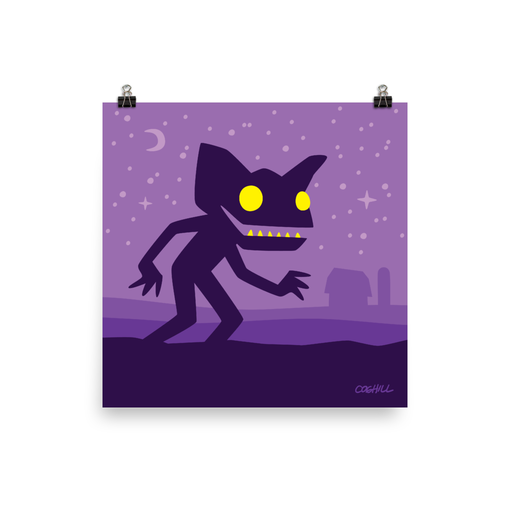 Hopkinsville Goblin print