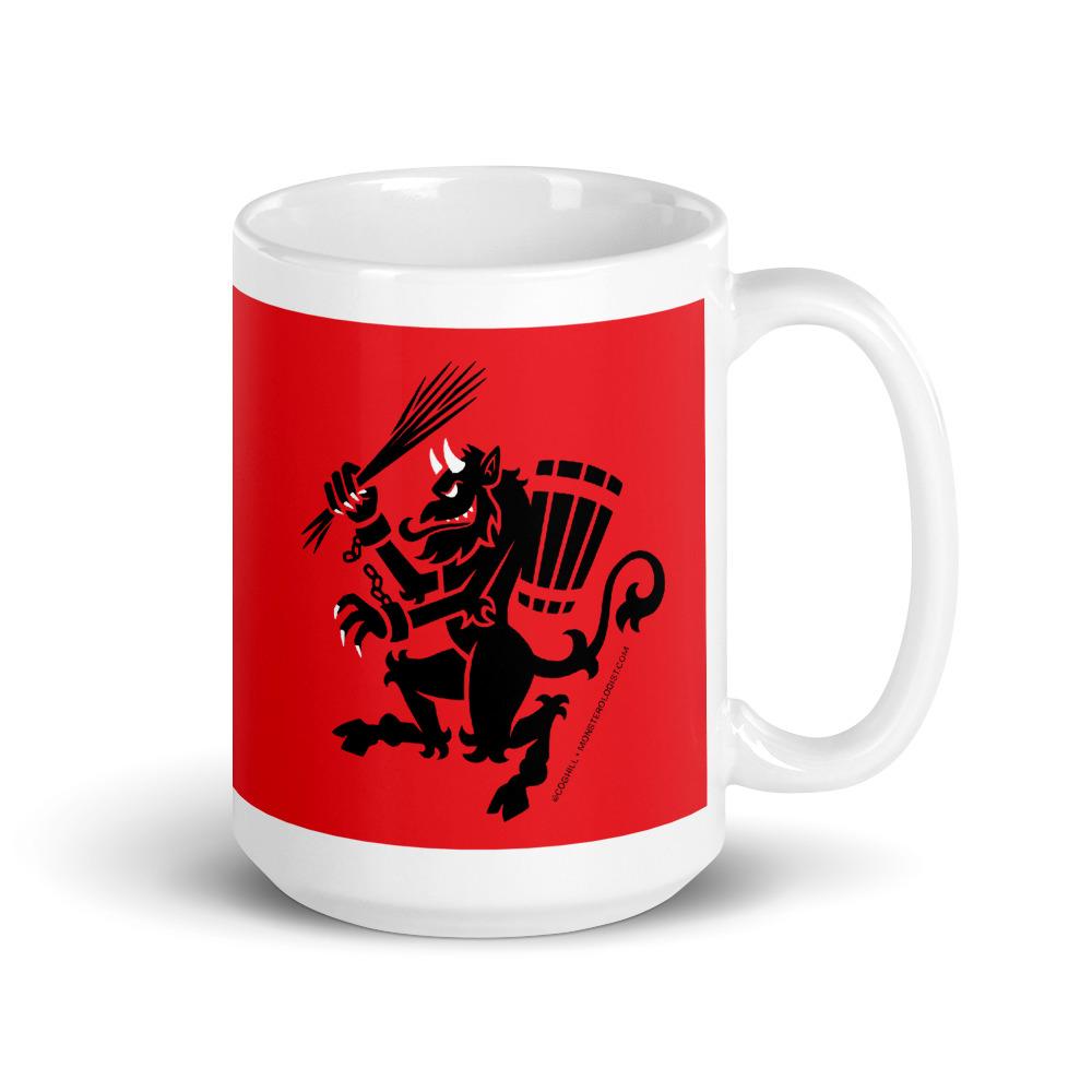 Krampus Rampant Coffee Mug