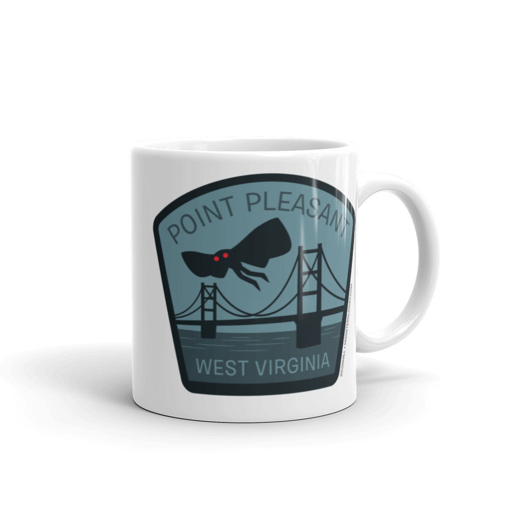 Mothman Over Point Pleasant Coffee Mug