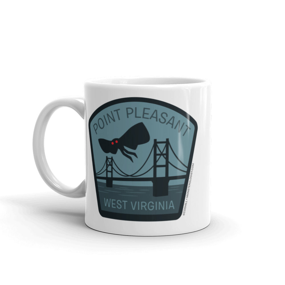 Mothman Over Point Pleasant Coffee Mug