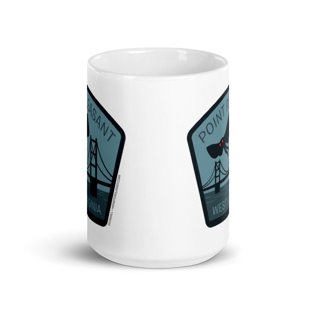 Mothman Over Point Pleasant Coffee Mug