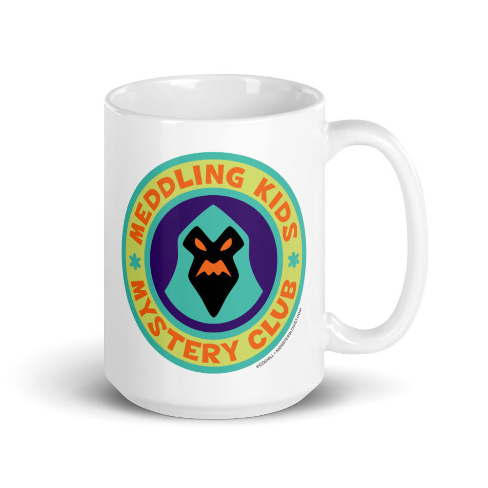 Meddling Kids Mystery Club coffee mug