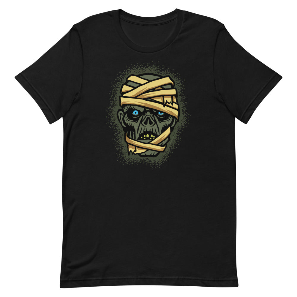 Mummy Classic Horror Monster Head Short-Sleeve T-Shirt