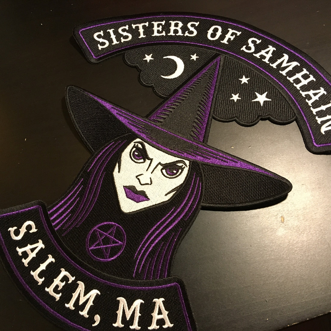 Sisters Of Samhain witch back patch now available