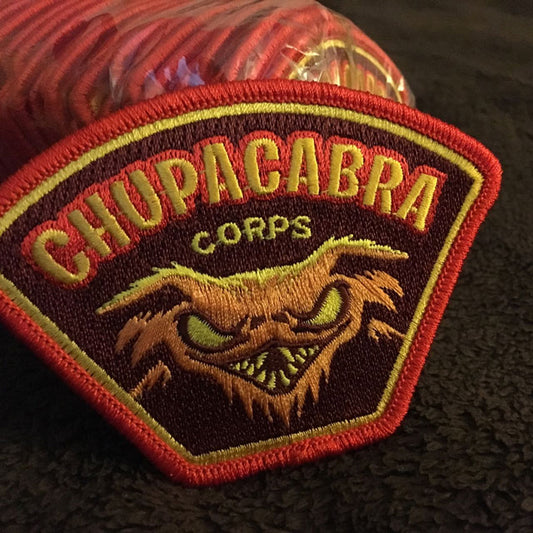 Chupacabra Corps embroidered patch by Monsterologist