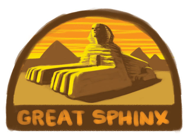 Great Sphinx patch sketch