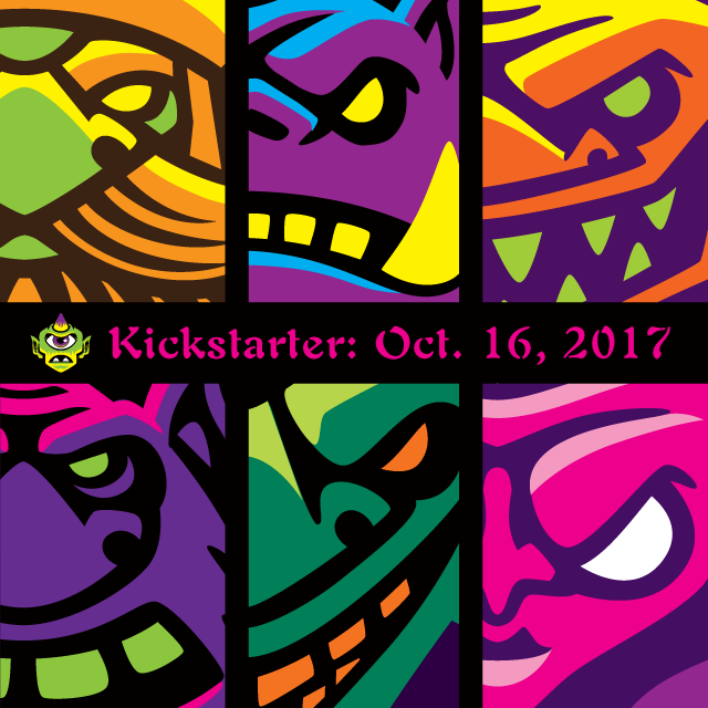 Legendary Legion - folklore embroidered patch set on Kickstarter