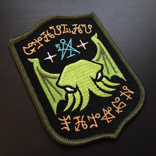 Cthulhu/Lovecraft Patches, Stickers & Buttons Now Available!