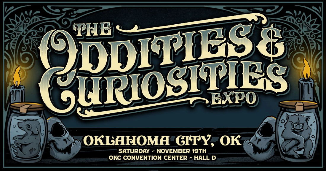 Monsterologist at Oddities & Curiosities Expo Oklahoma City