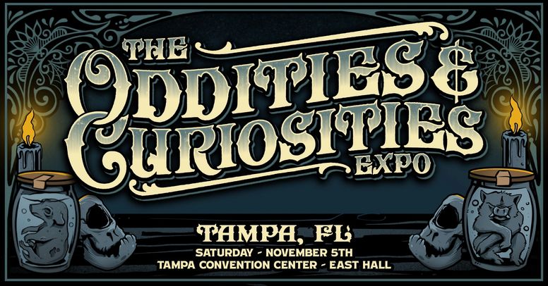 Monsterologist at Oddities & Curiosities Expo Tampa