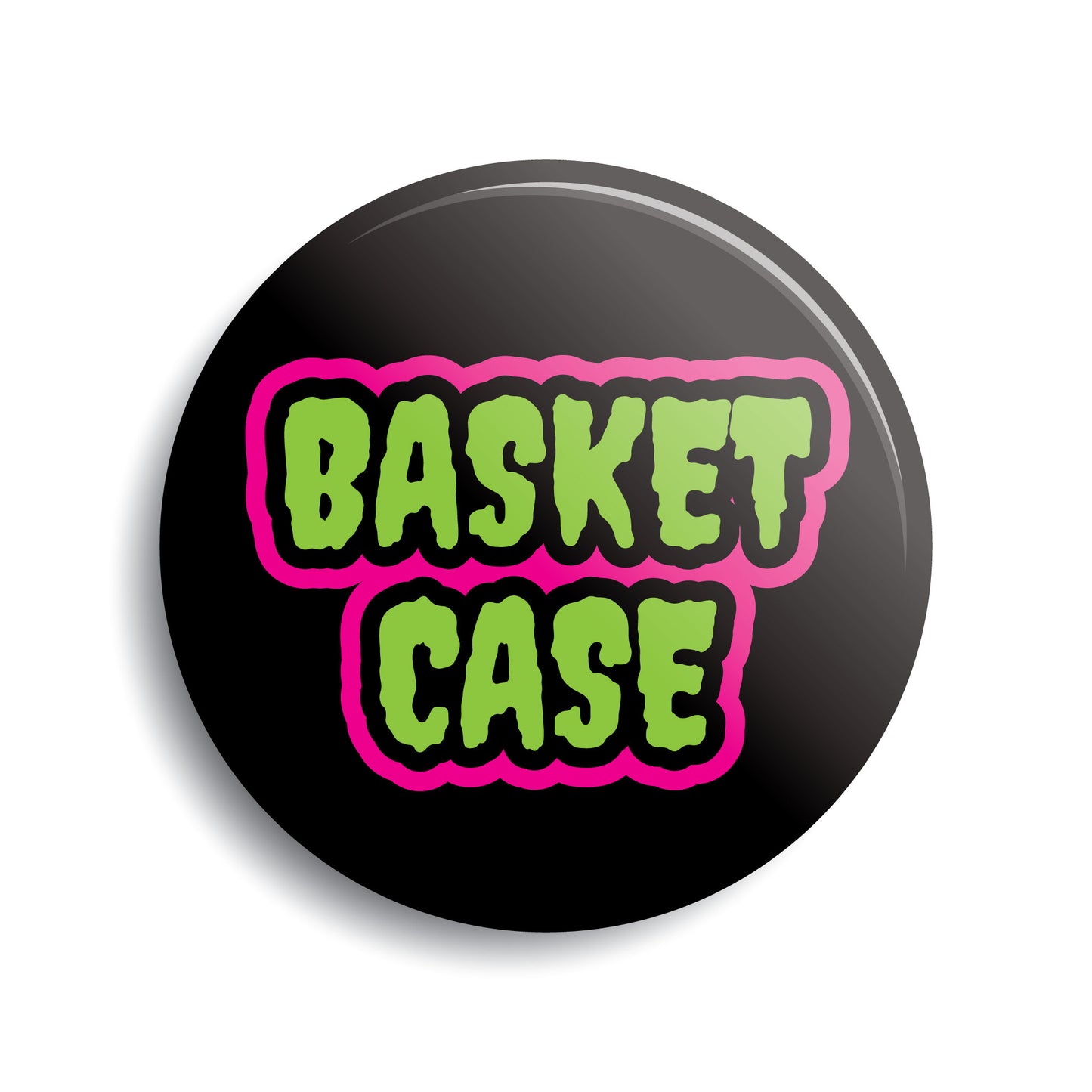 Basket Case Pin-Back Button