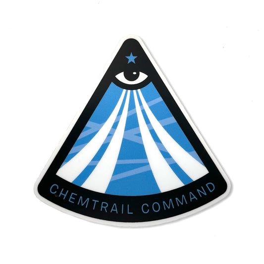 Chemtrail Command sticker