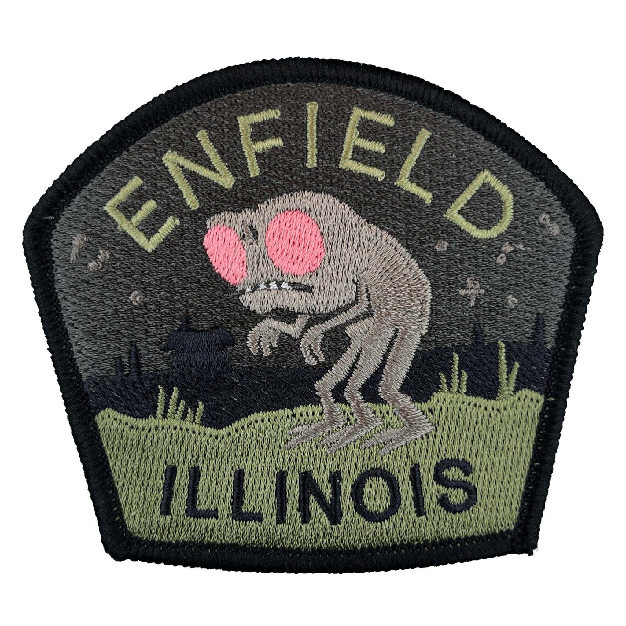 Enfield, Illinois Travel Patch – Monsterologist