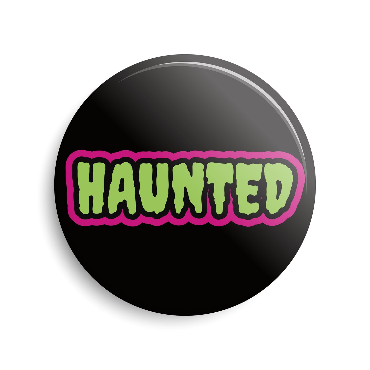 Haunted Pin-Back Button