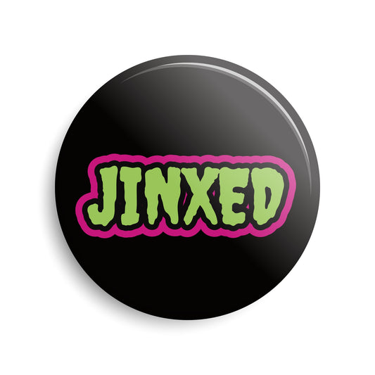 Jinxed Pin-Back Button