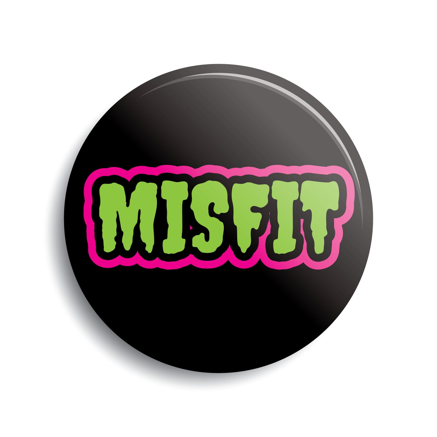 Misfit Pin-Back Button