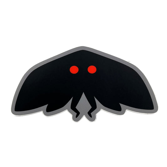 Mothman minimalist cryptid sticker