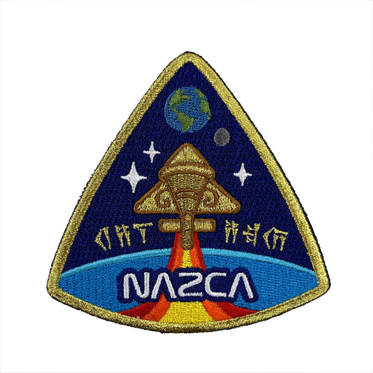 Nibiru Officers Insignia NAZCA ancient astronaut mission embroidered patch