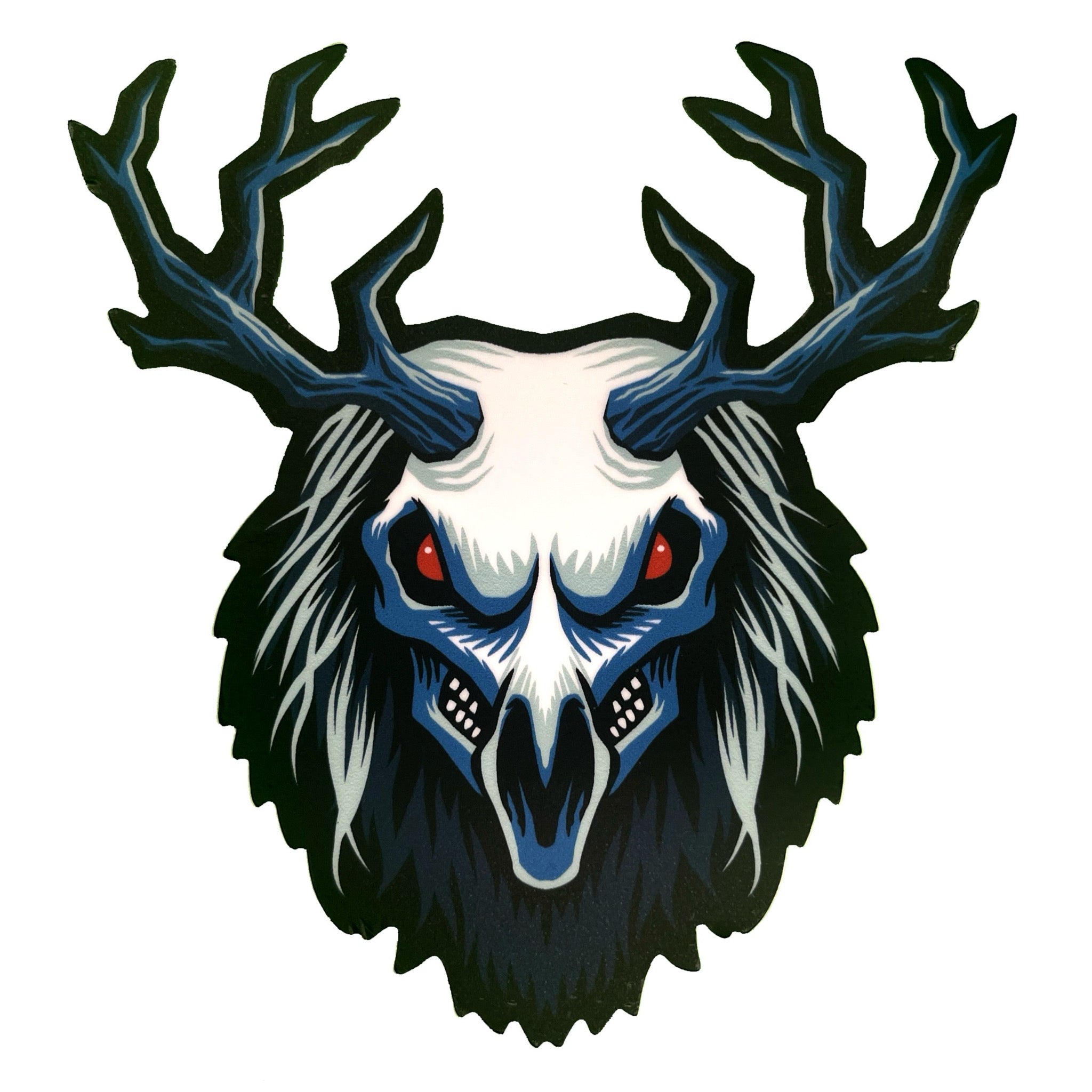 Wendigo Head sticker – Monsterologist