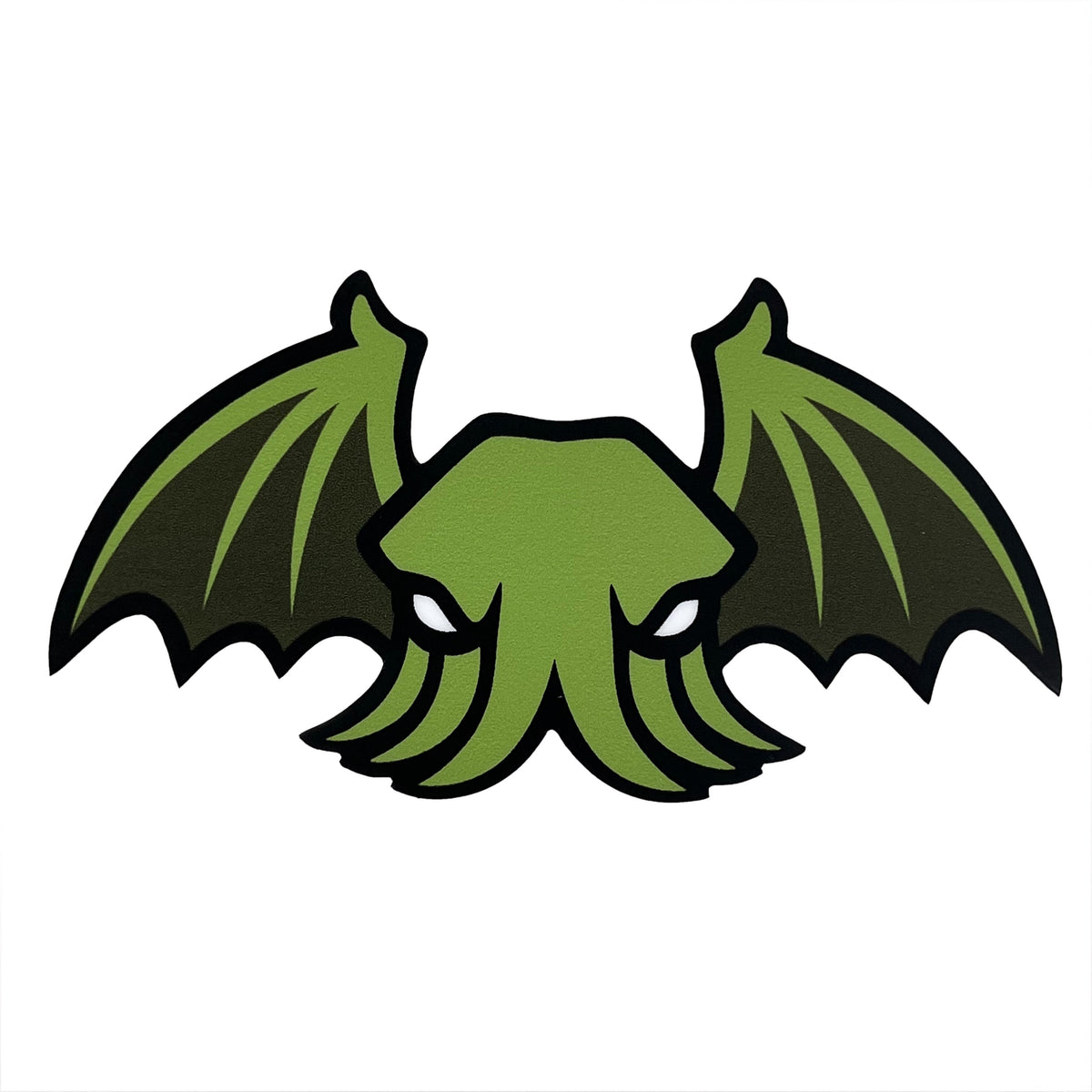 Winged Cthulhu cryptid sticker