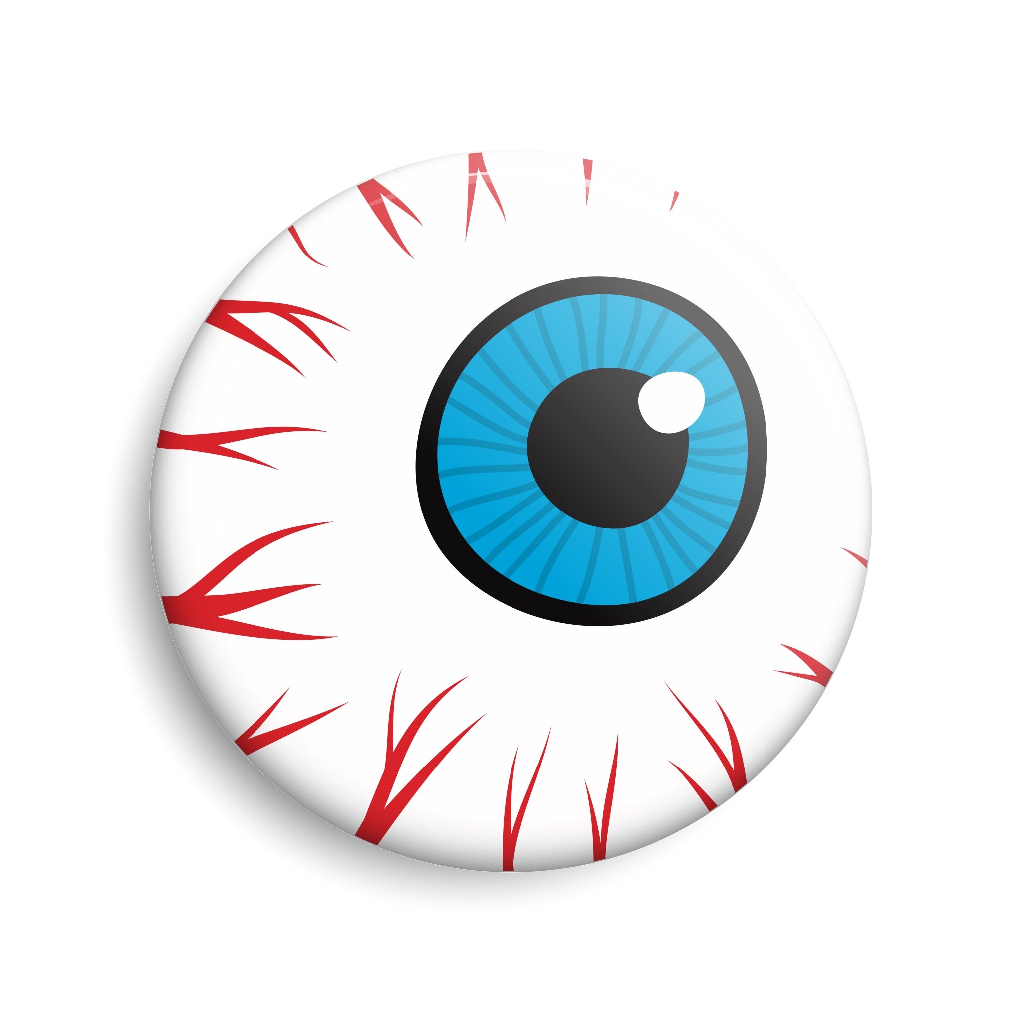 Eye Button Pin Eyeball Pin-Back Button – Monsterologist