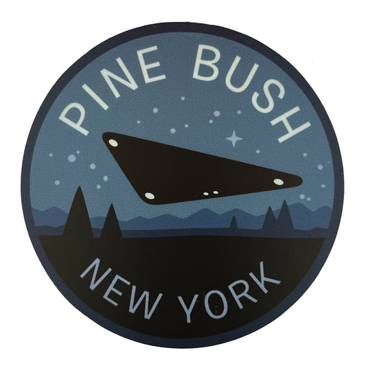 Pine Bush, New York Travel Sticker