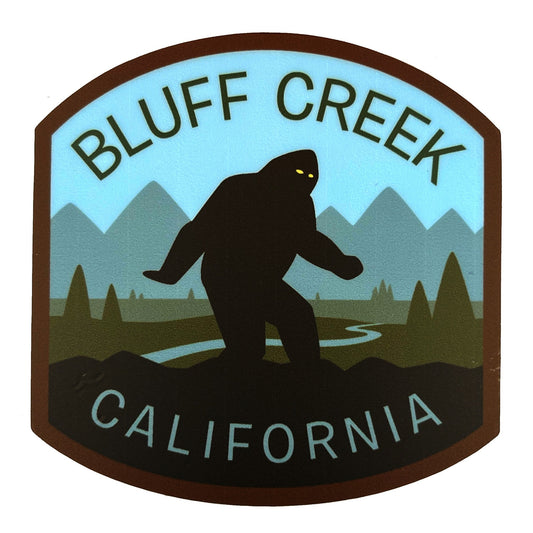 Bluff Creek, California Travel Sticker
