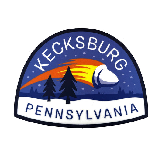 Kecksburg, Pennsylvania Travel Sticker