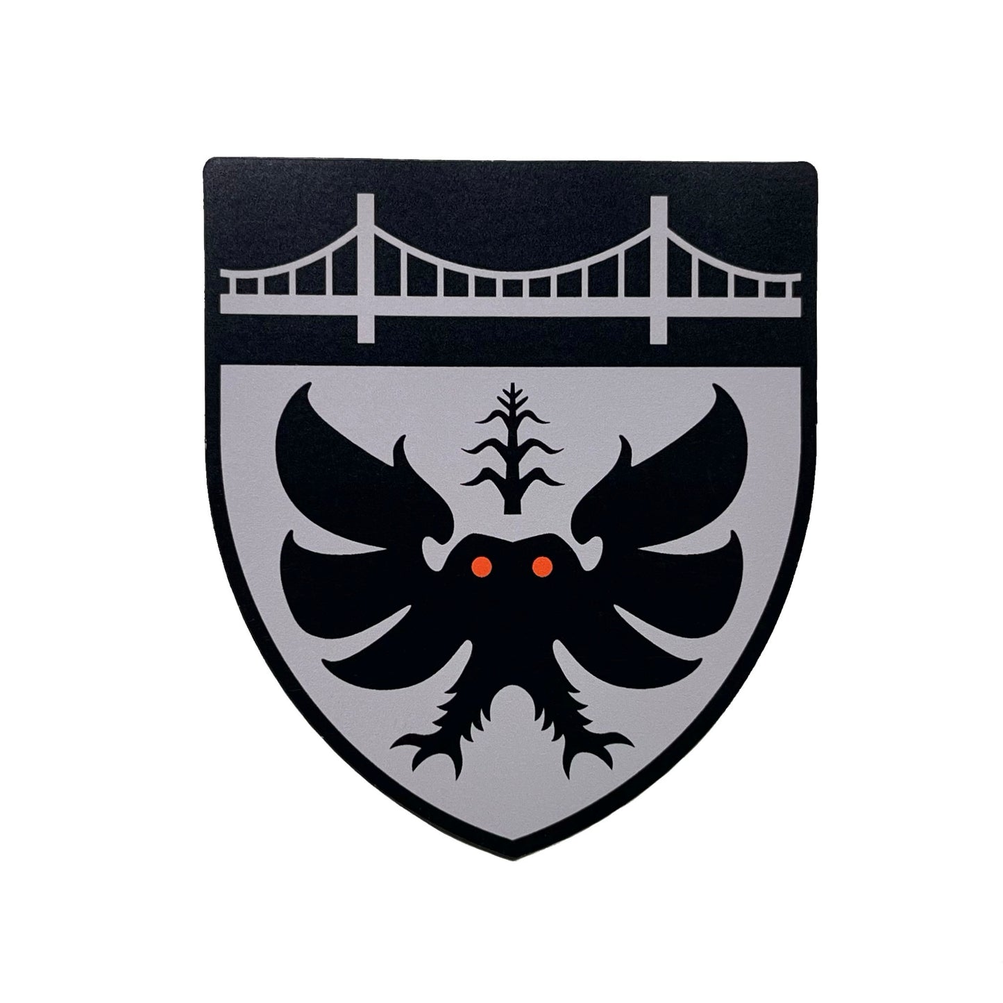 Mothman Heraldic magnet