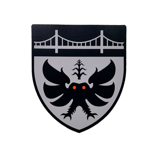 Mothman Heraldic magnet