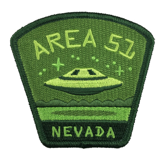 Area 51 Nevada UFO travel patch